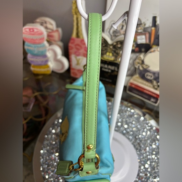 Coach 2008 Bonnie Cashin carry Limited Edition Double Kisslock Bag NWOT - Picture 10 of 15